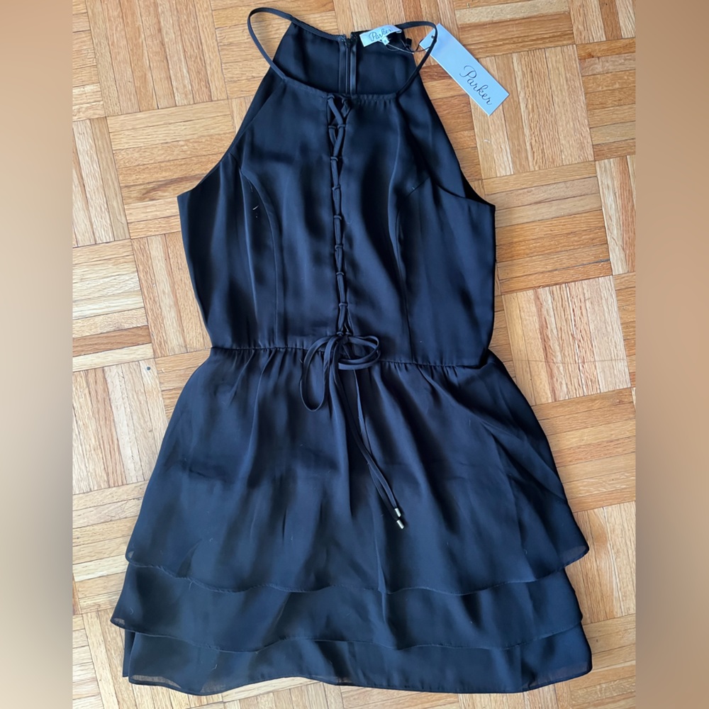 Parker NY Black Dress
